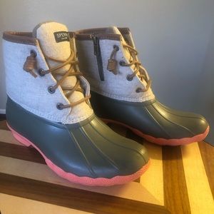 Sperry Women's Saltwater Waterproof Duck Boots